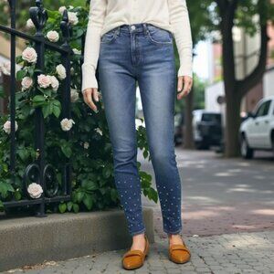 MCGUIRE Newton Skinny Jean in Hey There Stud Blue 27